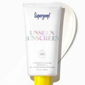 New, unopened supergoop! unseen sunscreen spf 40 1.7 oz